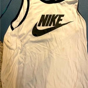 White Nike Men’s Tanktop (L)